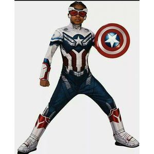 Marvel The Falcon and Winter Soldier Captain America Boys LG (10-12) Costume